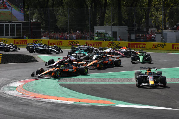 Racestart - F1 GP van Italië 2025
