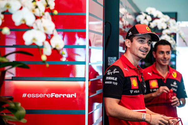 Charles Leclerc Ferrari Singapore