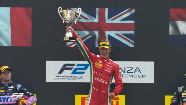 Bearman wint in Monza