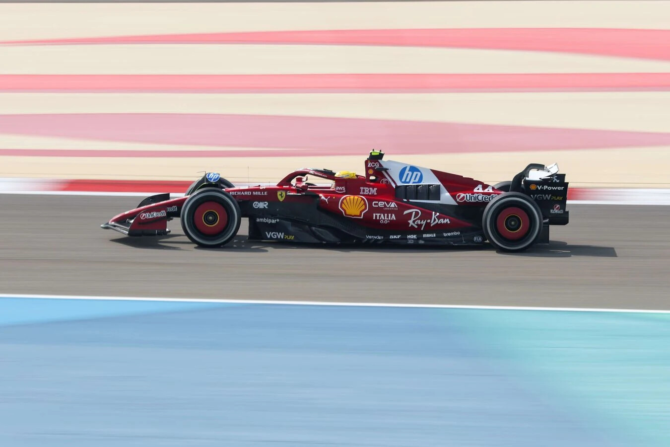 Lewis Hamilton Bahrein 2025