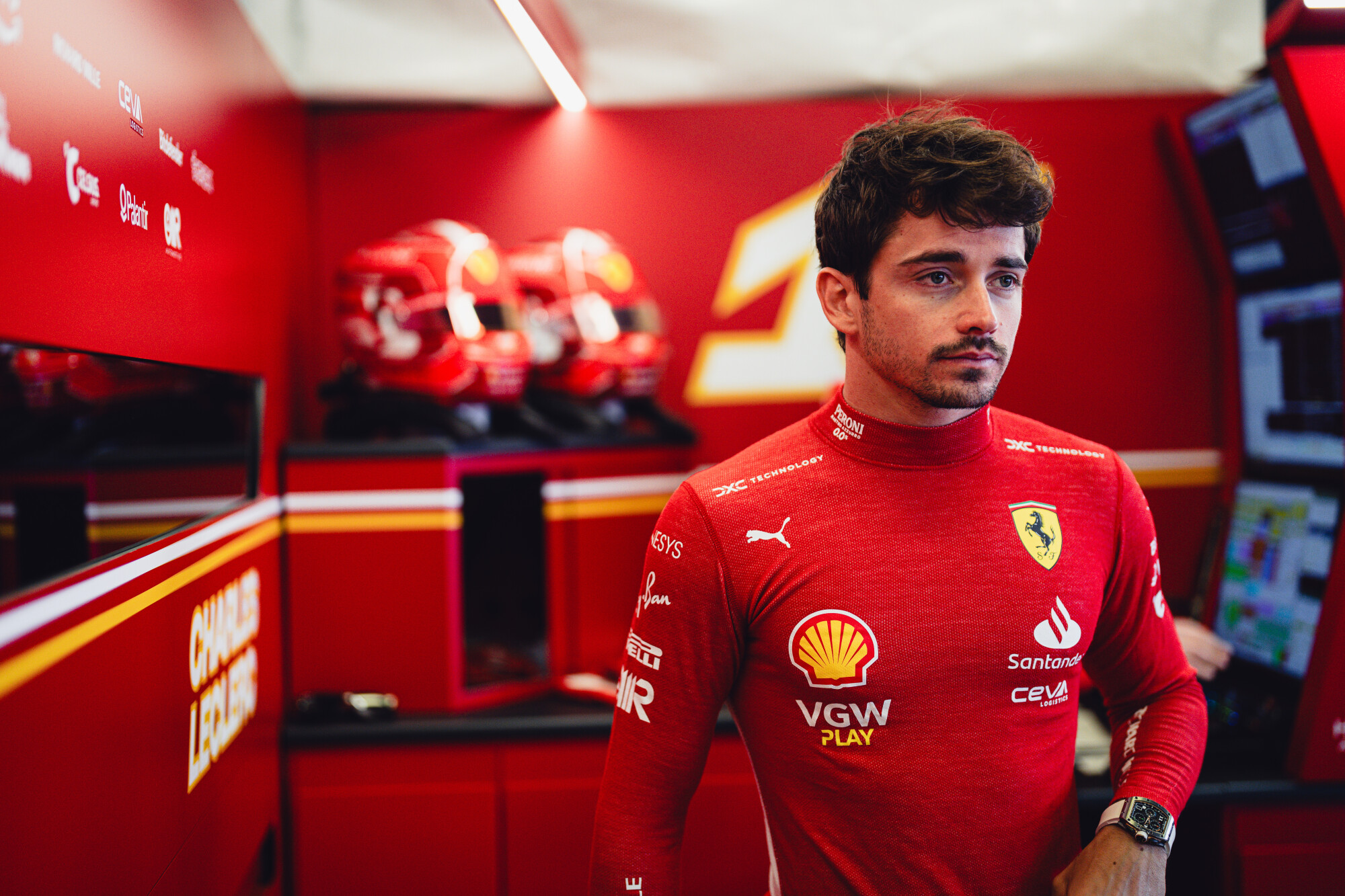 charles leclerc 2024 australie vrijdag