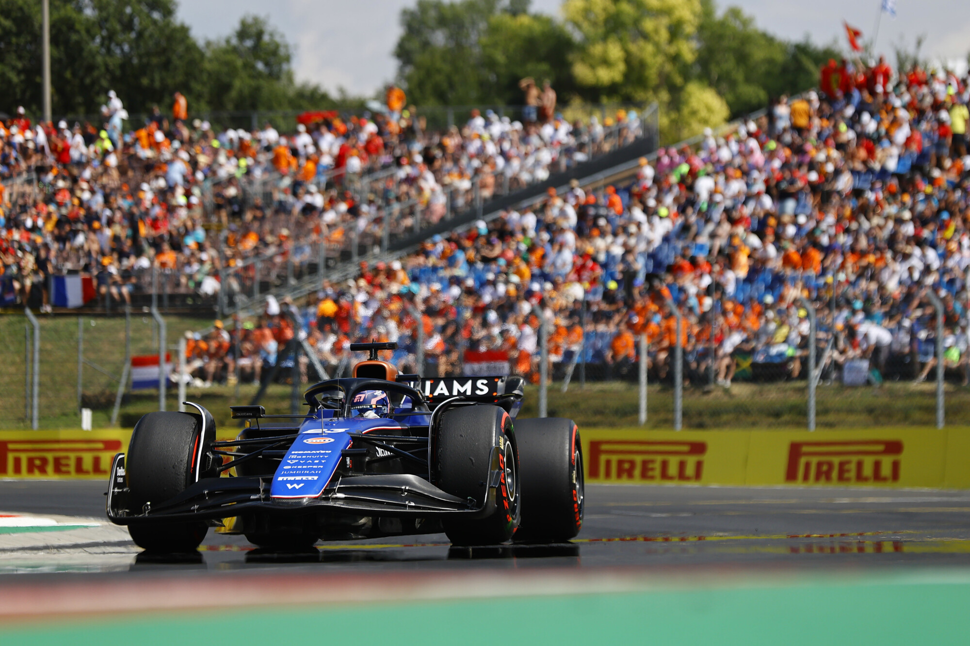 Alex Albon GP Hongarije 2024