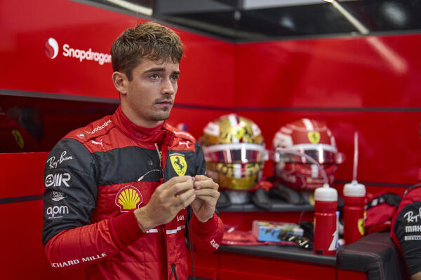 Charles Leclerc Ferrari Singapore