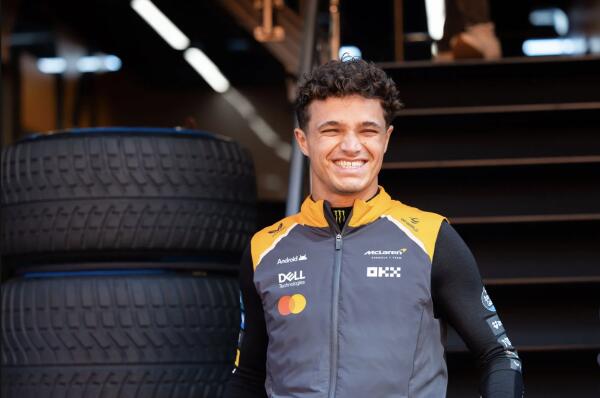 Lando Norris banden Zandvoort 2025