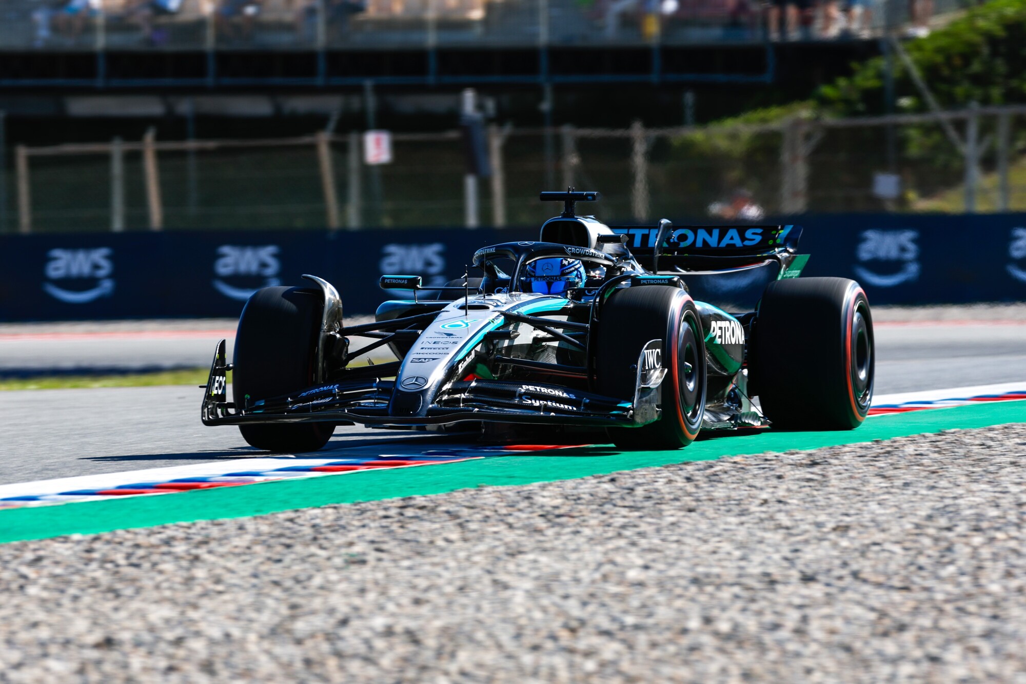 George Russell 2025 Spanje