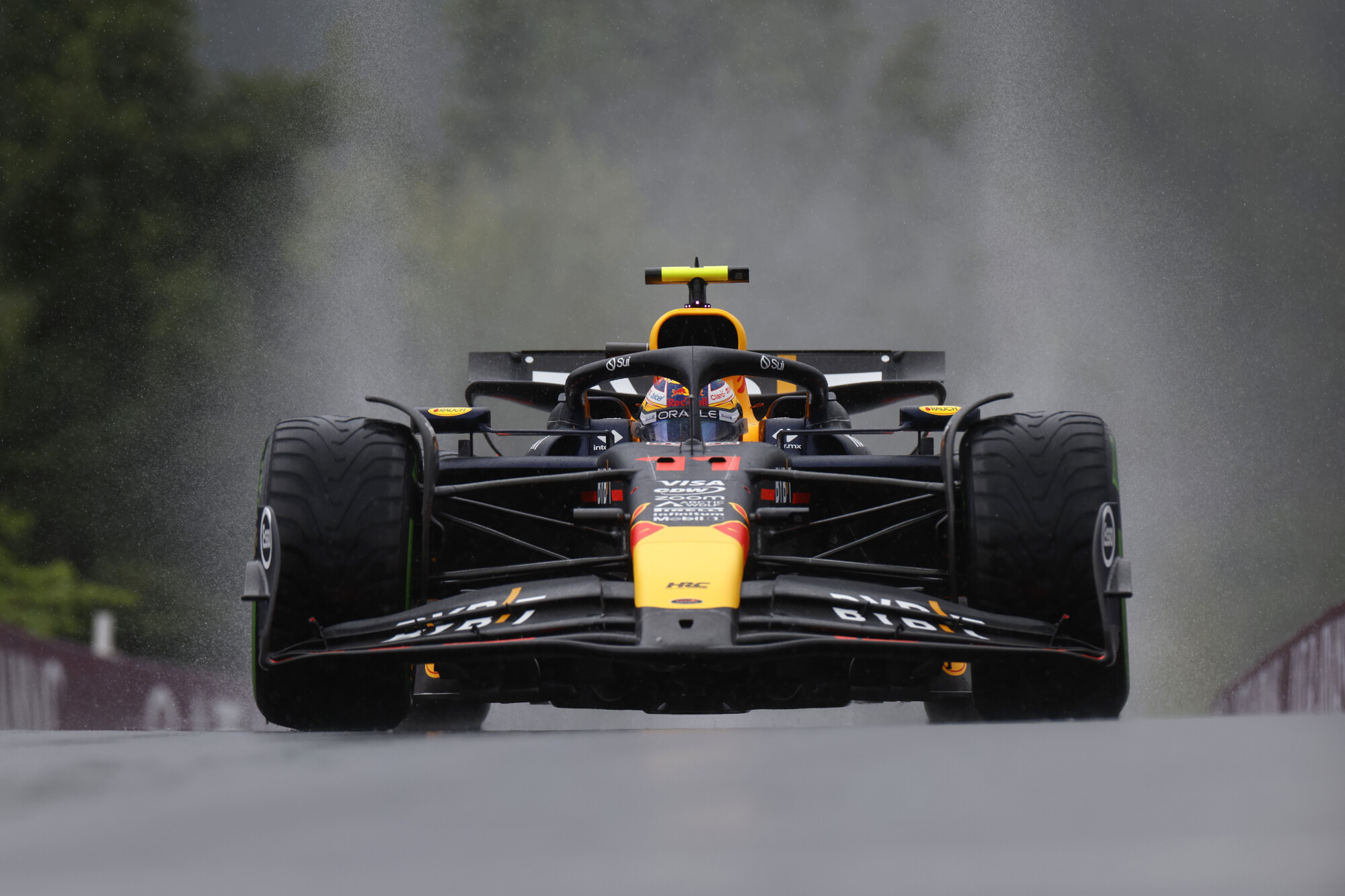 sergio Pérez kwalificatie Spa