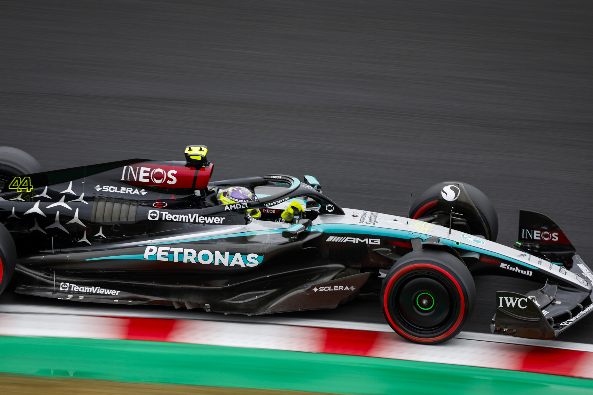 Mercedes GP Japan kwalificatie 2024