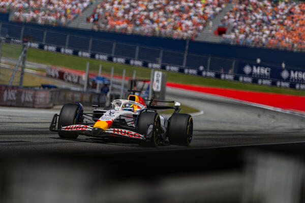 Isack Hadjar Oostenrijk 2025