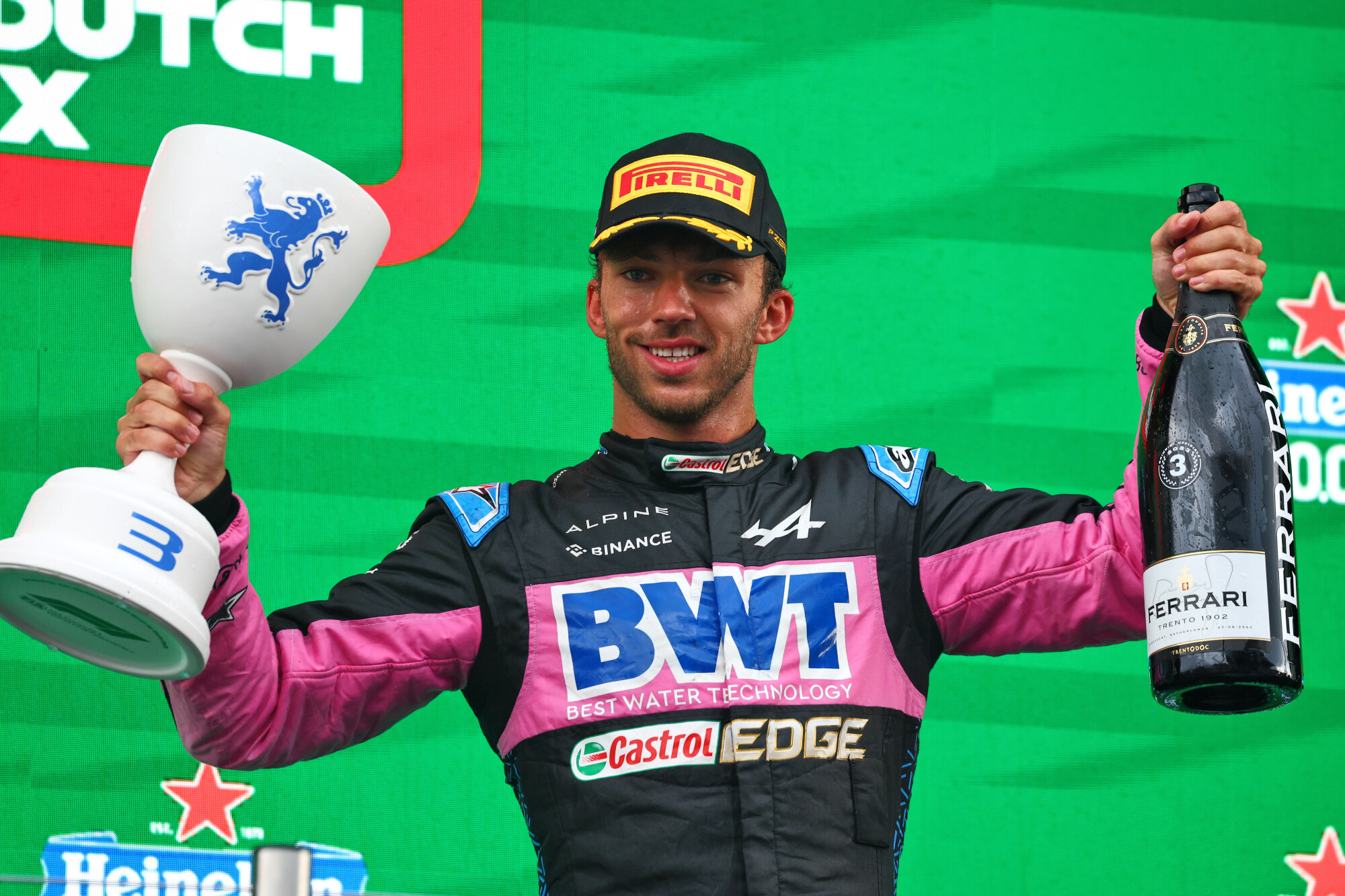 Pierre Gasly podium Zandvoort 2023