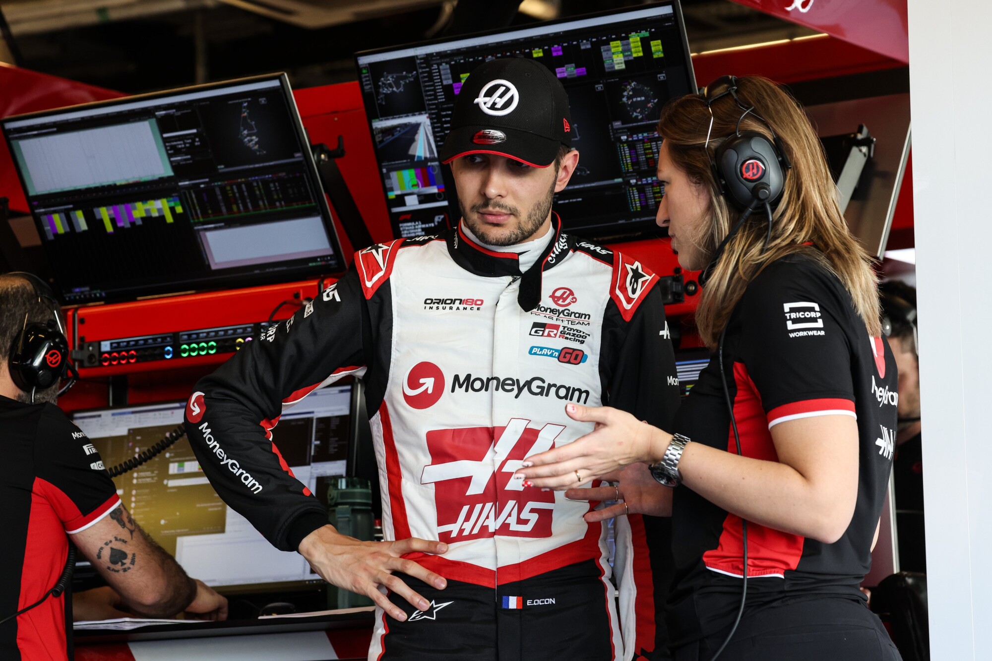 Esteban Ocon Laura Mueller 2024