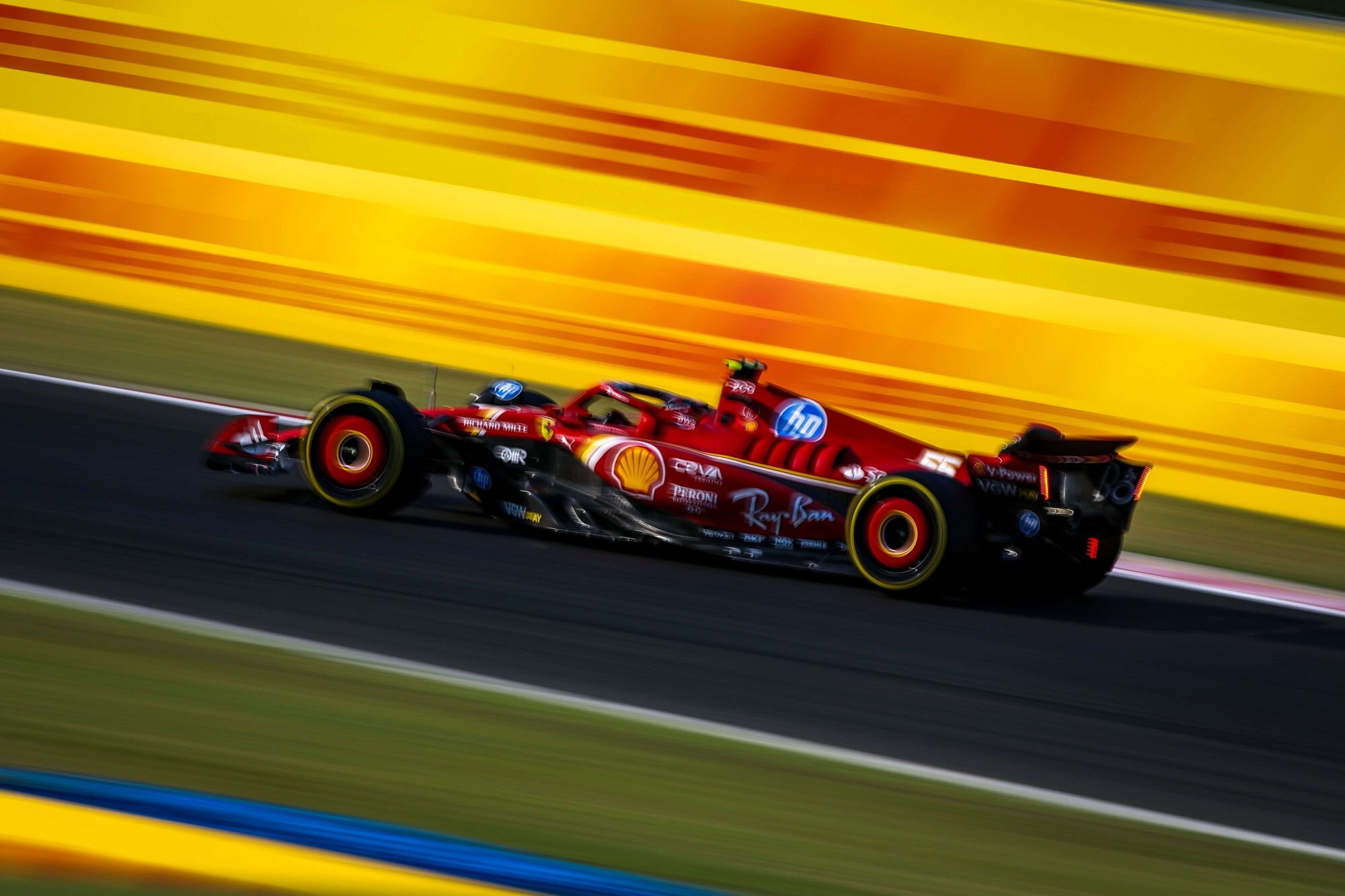 carlos sainz 2024 ferrari hongarije