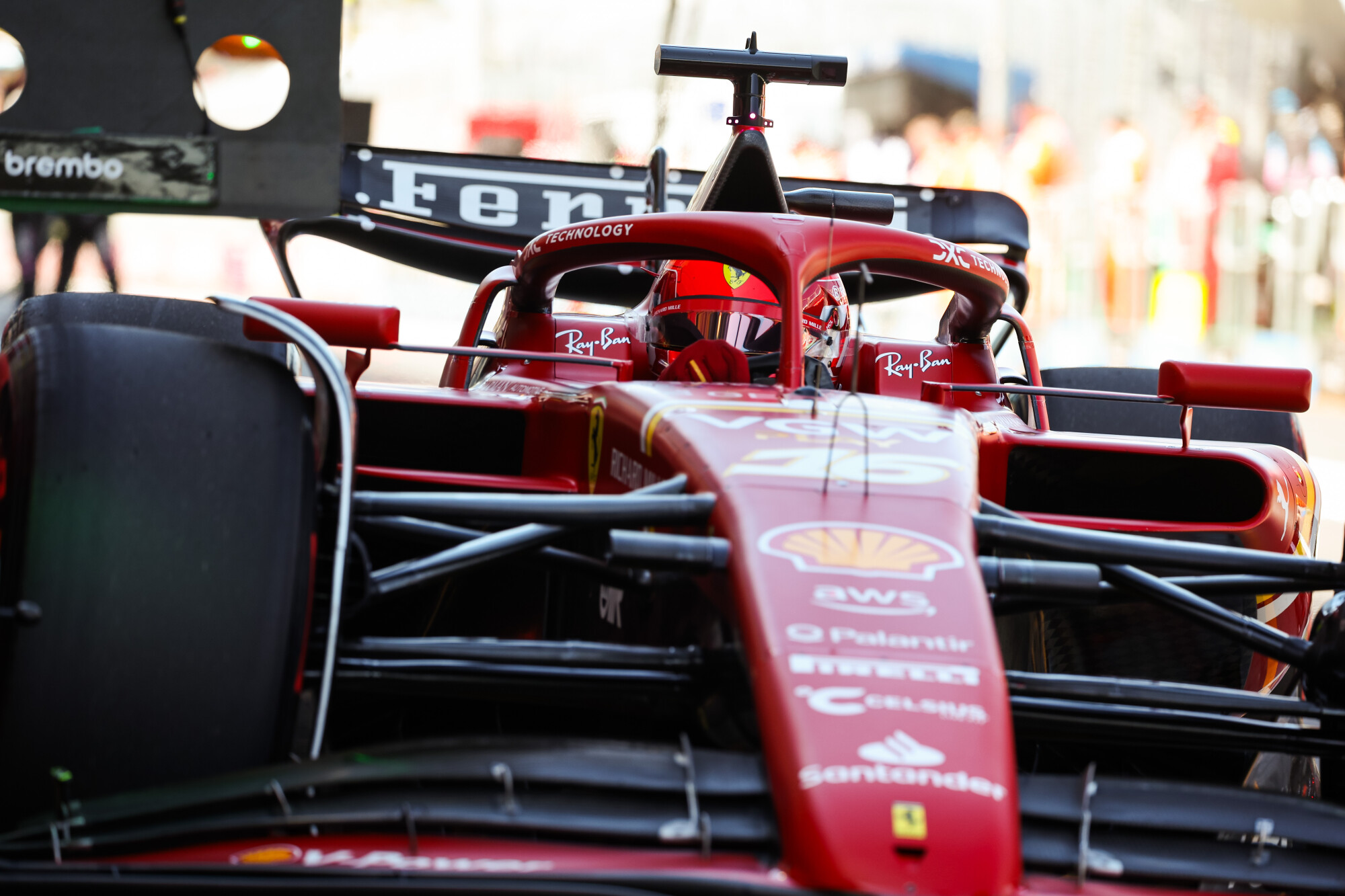 Charles Leclerc Auto 2024 Vooruitblik China