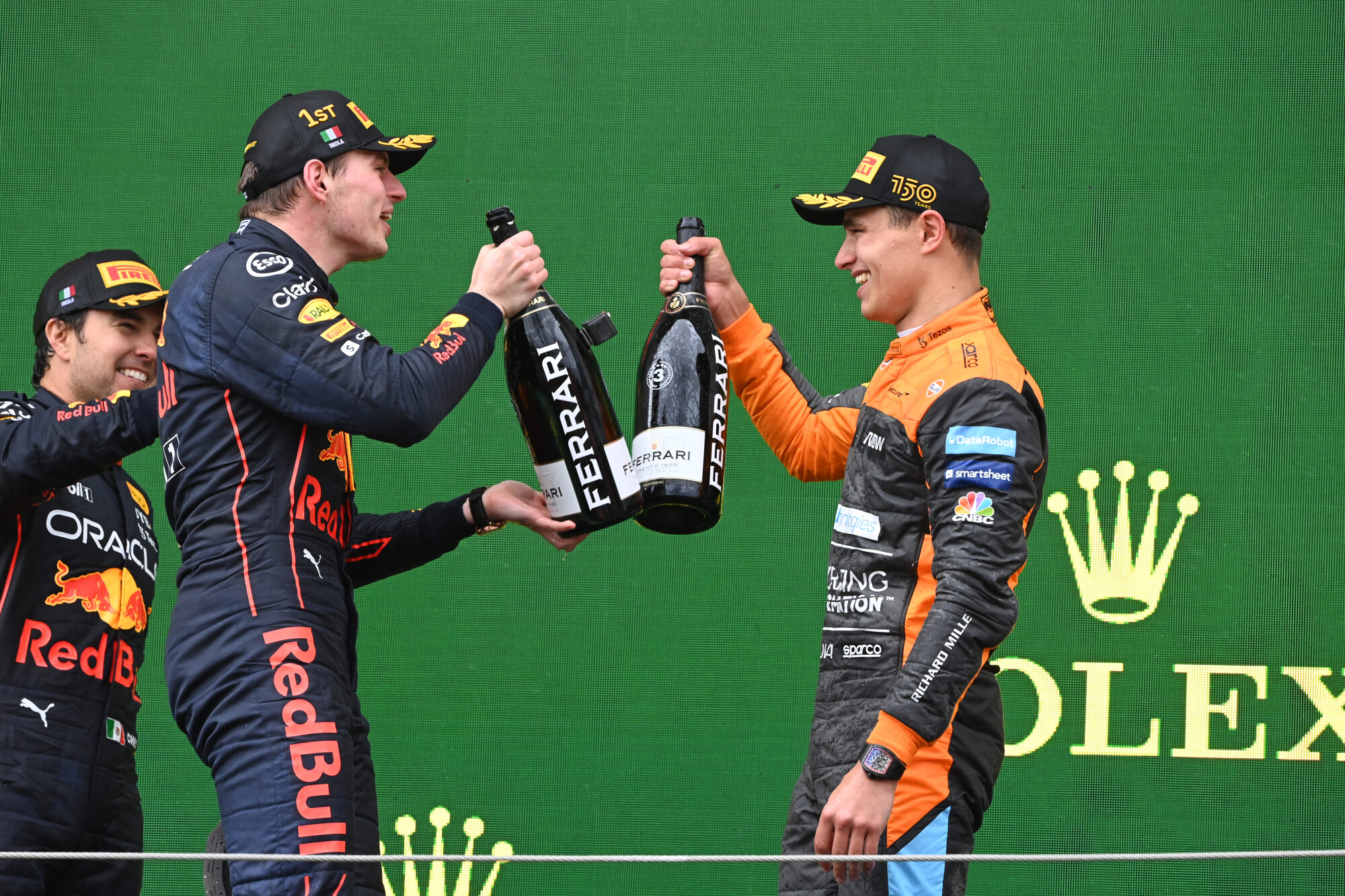 verstappen norris podium imola