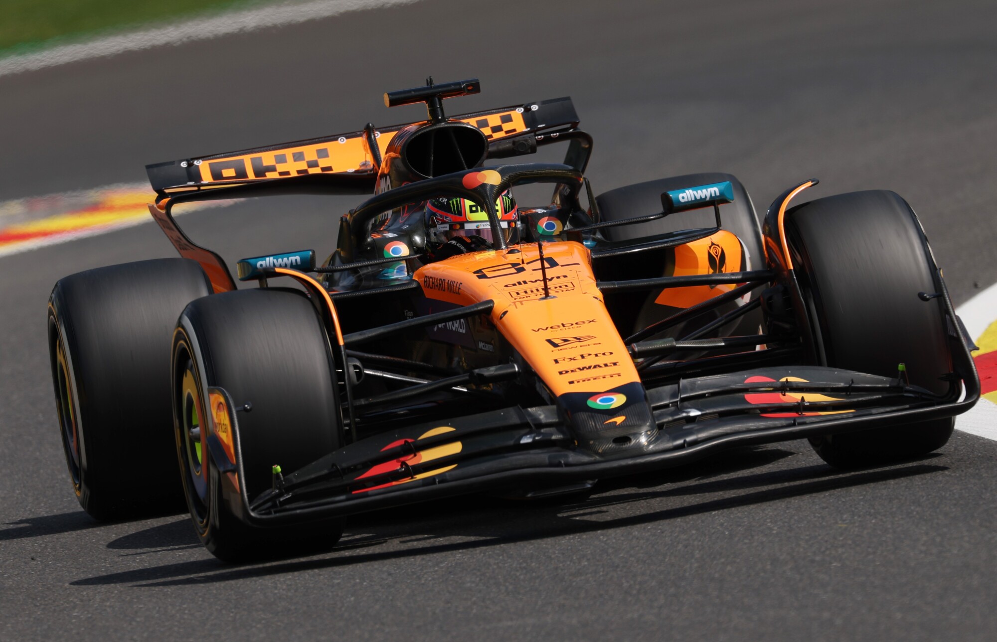 Oscar Piastri Spa 2025