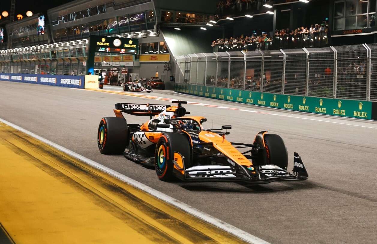 Piastri McLaren Singapore 2024