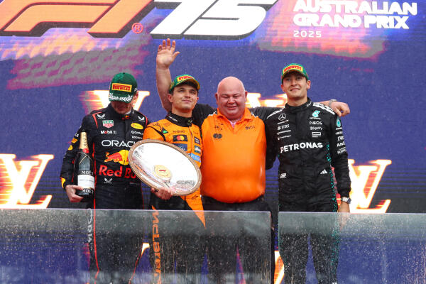 Podium - GP Australië 2025