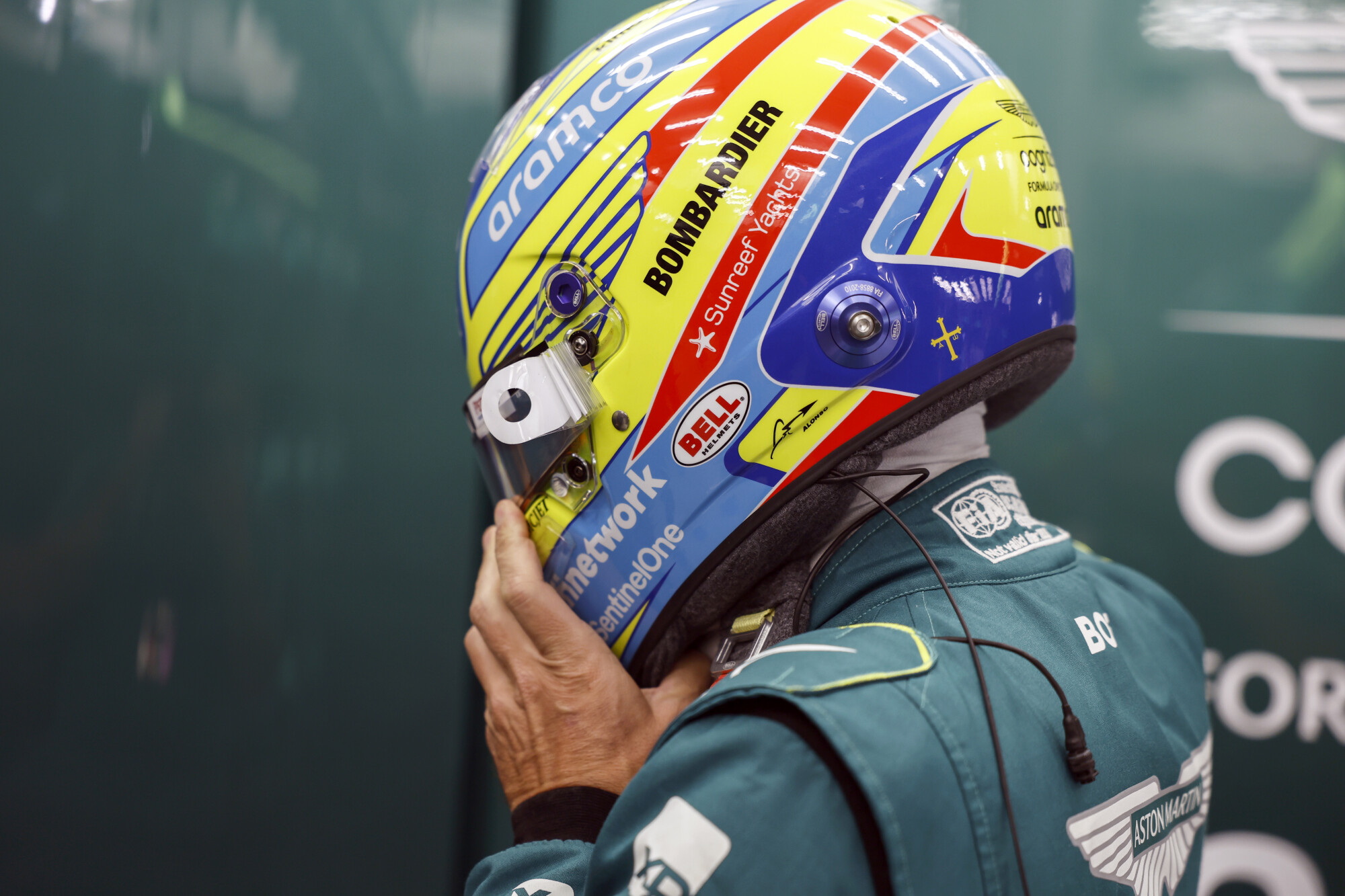 Alonso helm Bahrein 2023