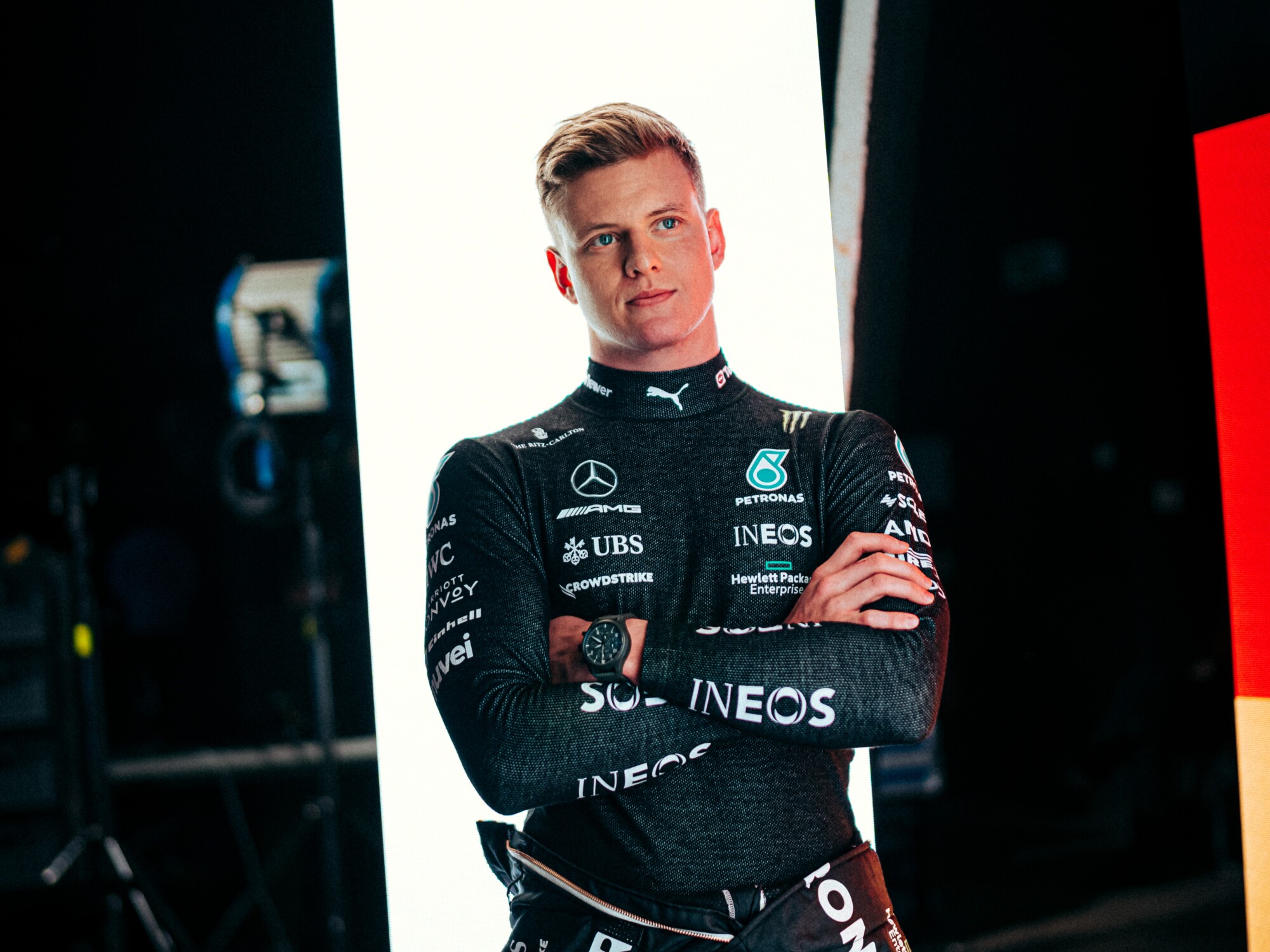 mick schumacher mercedes 2023 reservecoureur