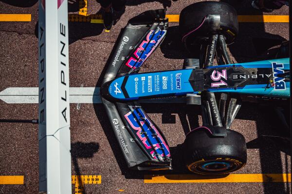Alpine Esteban Ocon 2024 Monaco 