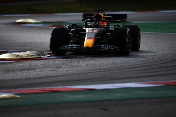 Sergio Pérez wintertest