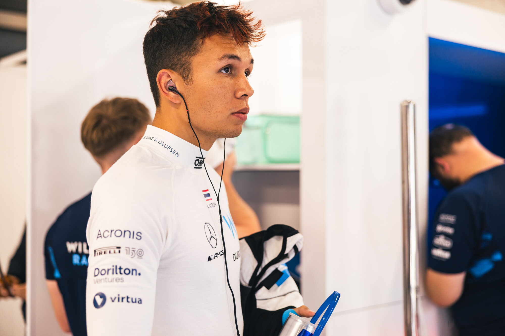Alexander Albon Williams Hongarije