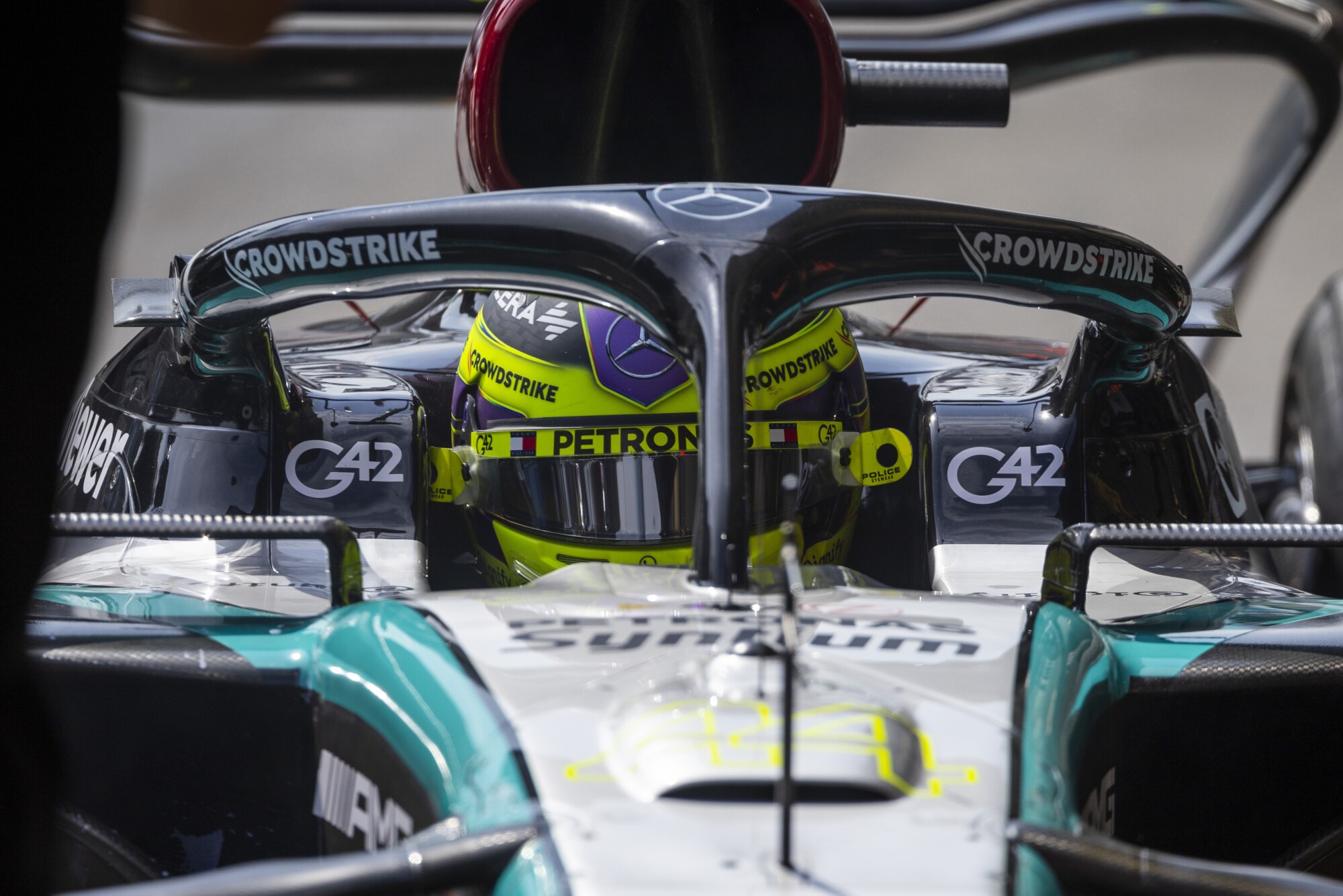 Lewis Hamilton Bakoe 2024