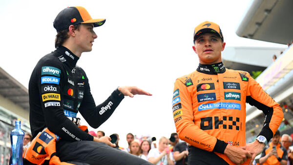 Lando Norris Oscar Piastri F1com