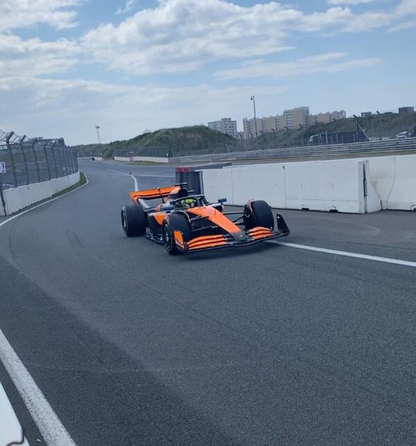 Test Mclaren Zandvoort 2