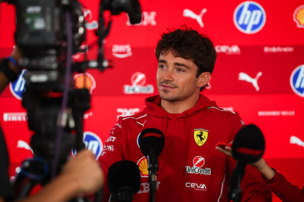 Charles Leclerc interview Bakoe Azerbeidzjan 2025