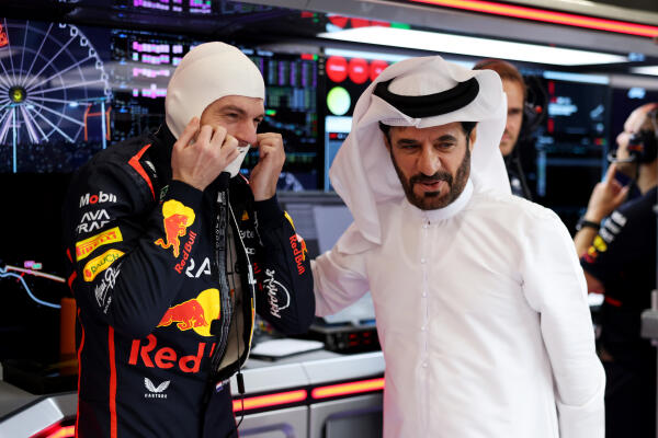 Mohammed Ben Sulayem en Max Verstappen 2