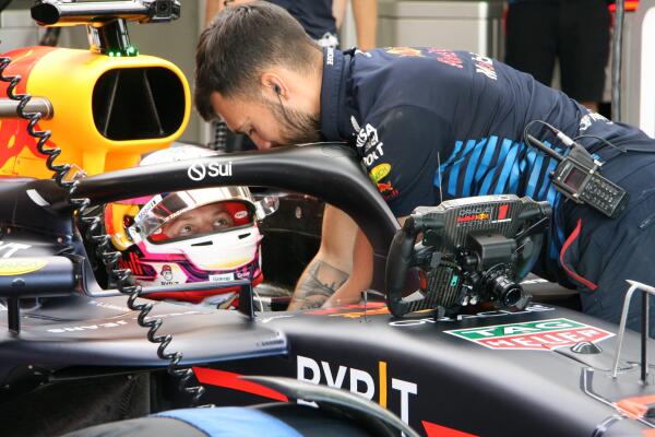 Lawson Red Bull Pirellitest Monza