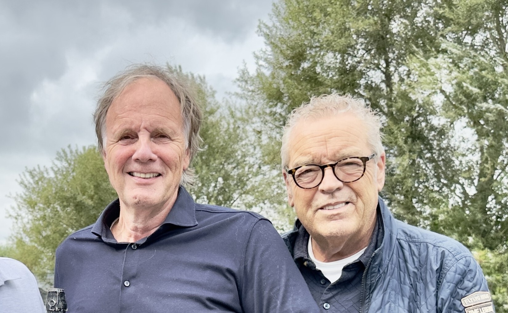 Frans V erschuur en Olav Mol