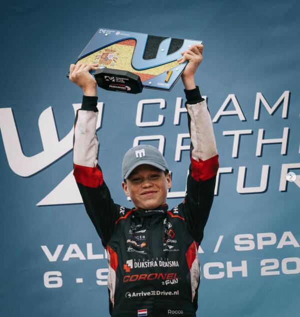 Rocco Coronel kart winst