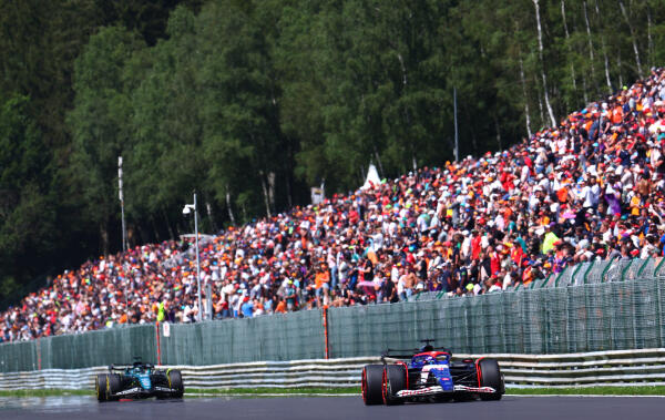 Ricciardo Stroll Kemmel Straight Spa