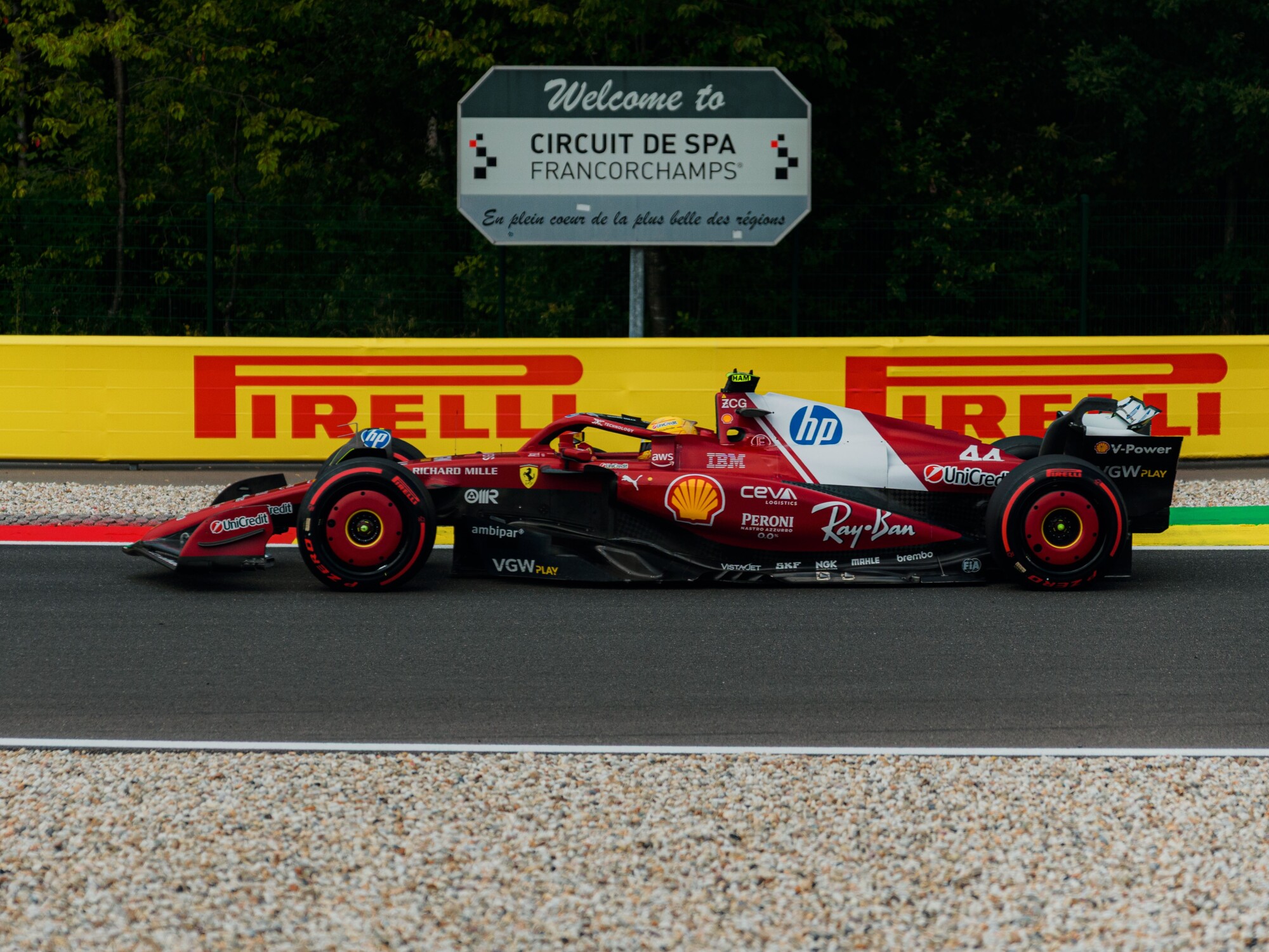 Spa Lewis Hamilton 2025