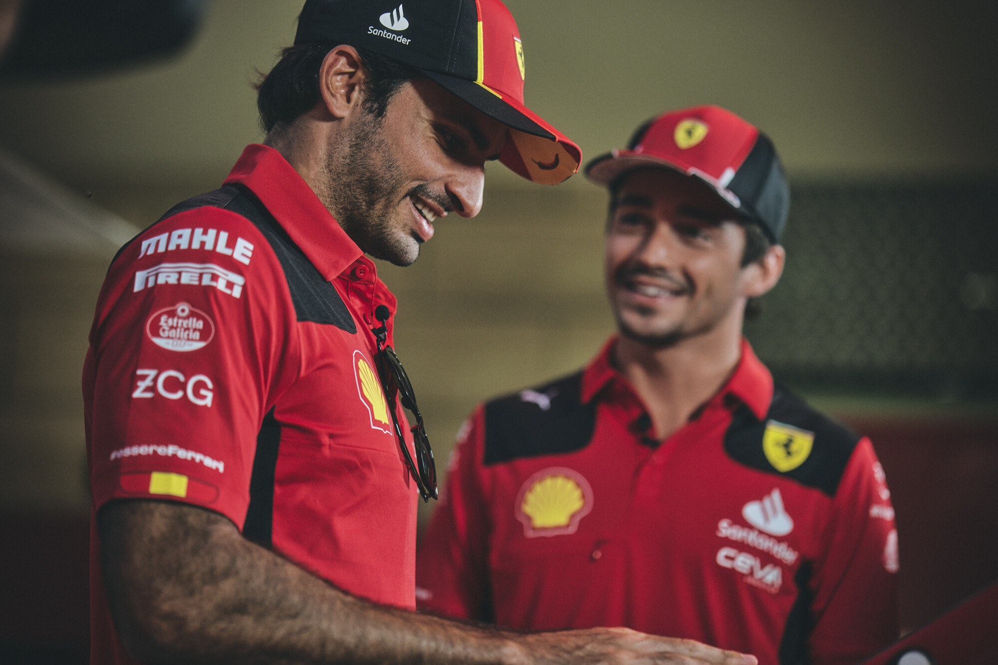 carlos sainz charles leclerc qatar 2023