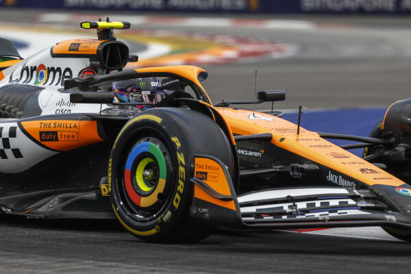 Lando Norris Singapore 2024