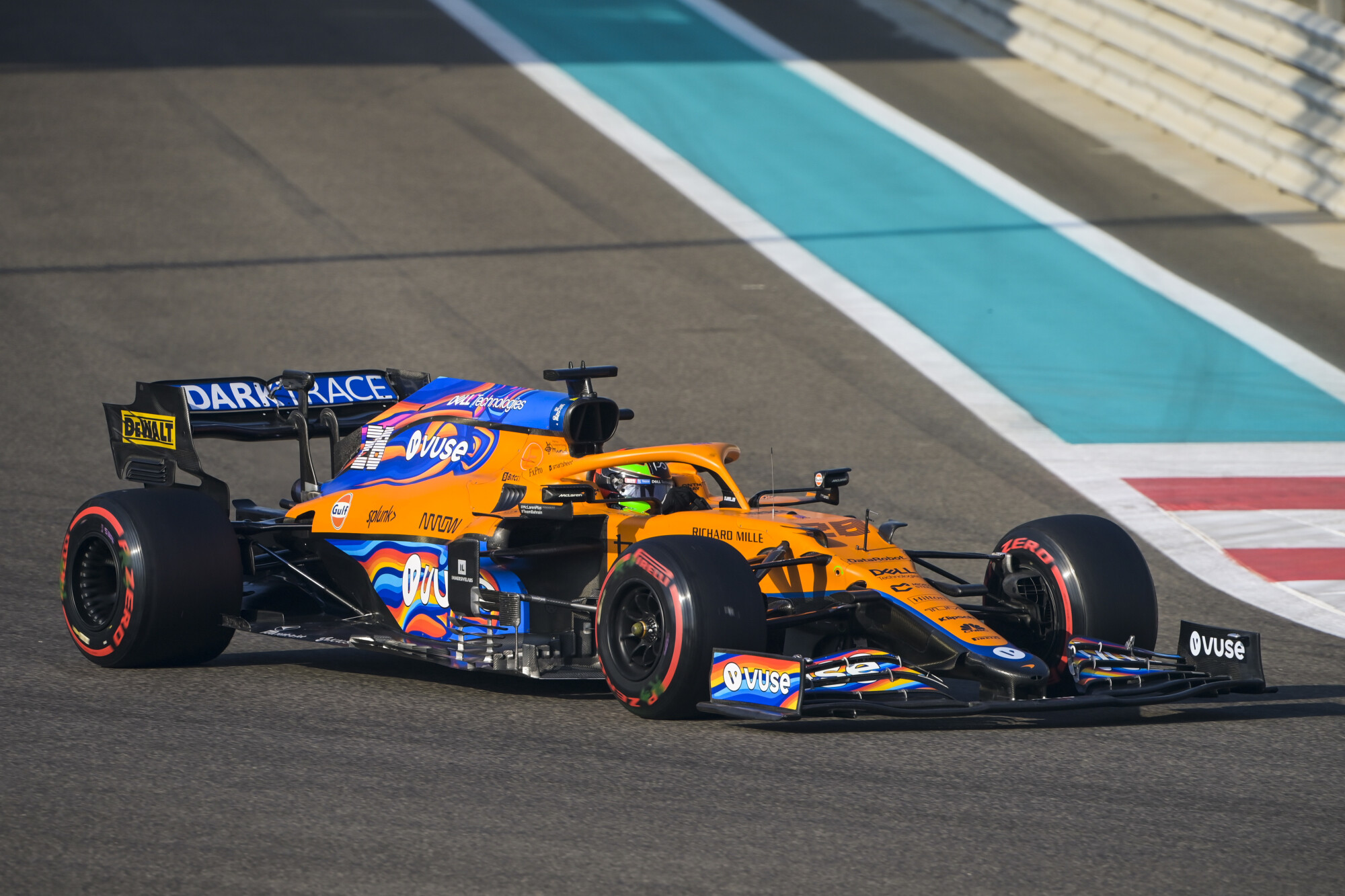 Pato O'Ward Young Drivers Test Abu Dhabi 2021