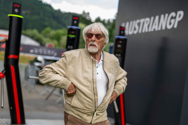 Bernie Ecclestone paddock Spielberg Oostenrijk 2025