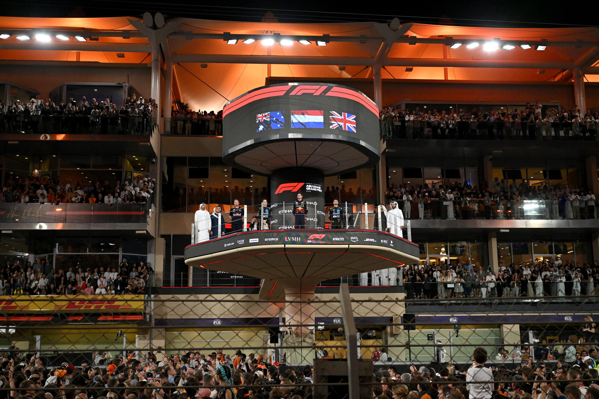F1 Grand Prix van Abu Dhabi 2025 - Podium (2)