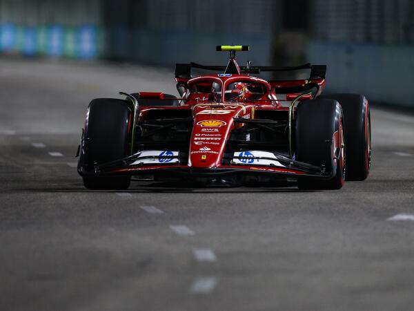 Carlos Sainz Singapore 2024 zondag