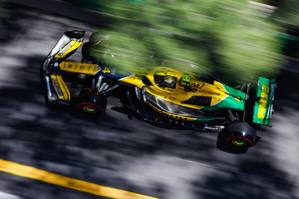 lando norris zaterdag monaco 2024