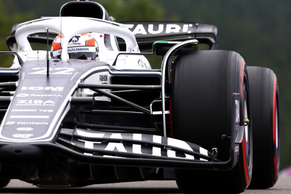 Yuki Tsunoda Spa-Francorchamps circuit