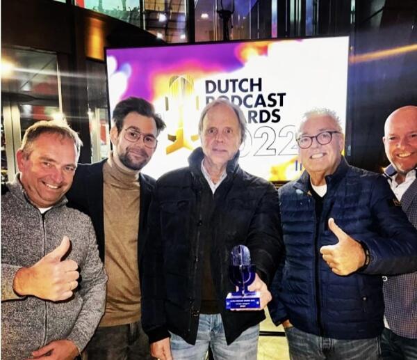 Dutch Podcast Awards winst 2022