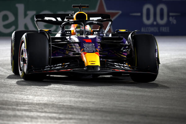 Max Verstappen Las Vegas Red Bull-bolide