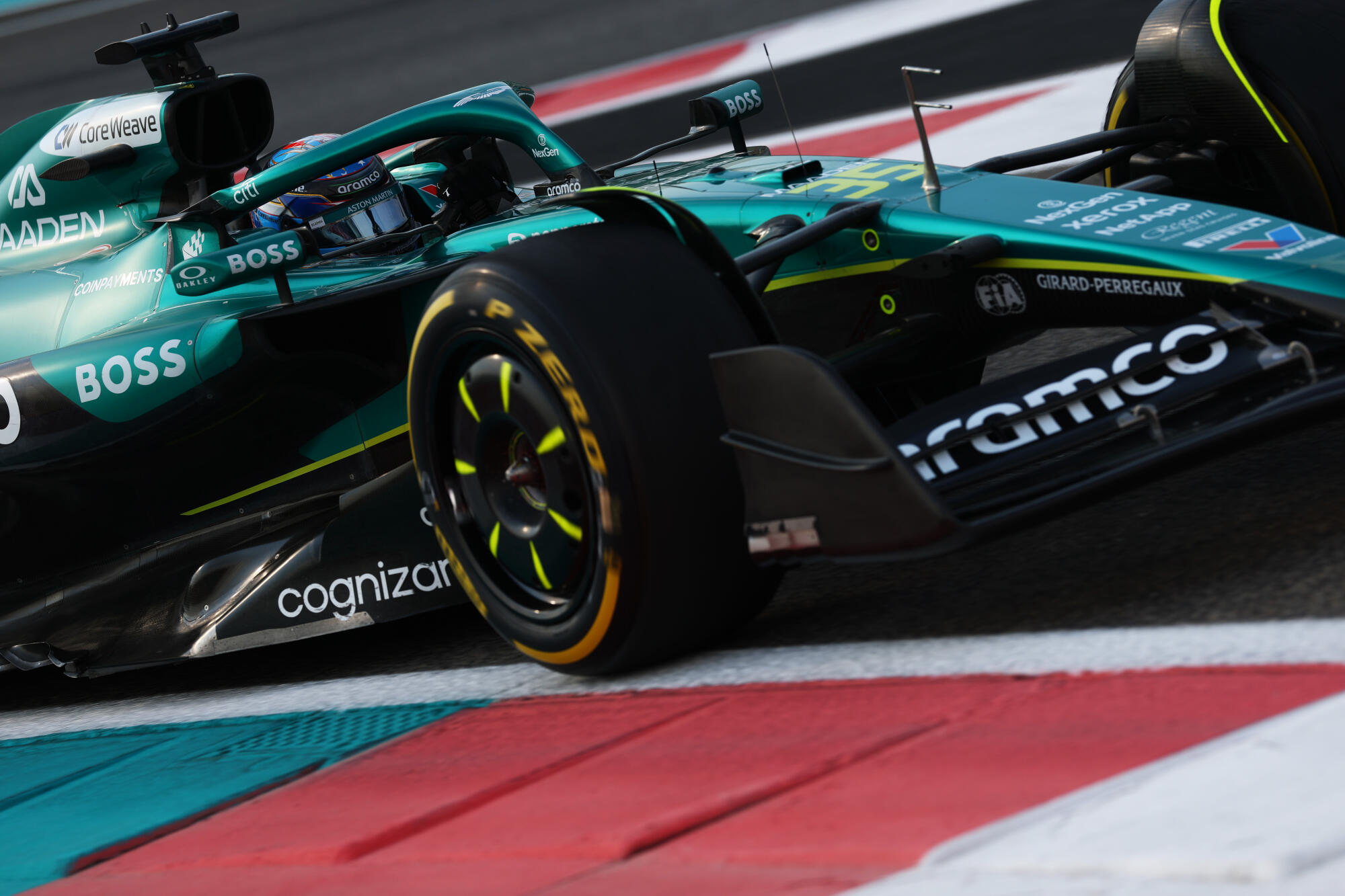 Jak Crawford auto Aston Martin VT1 vrijdag Abu Dhabi 2025