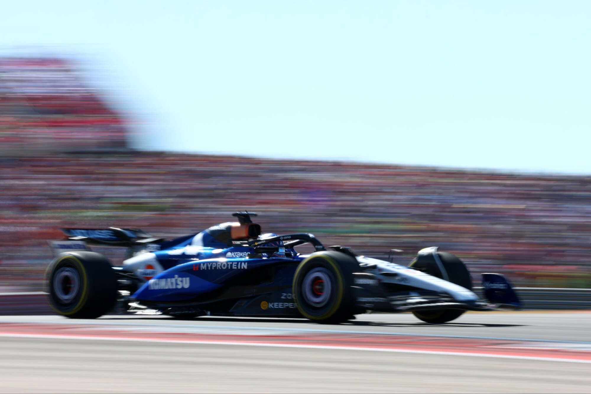 Alexander Albon Williams auto race zondag Austin Amerika 2025