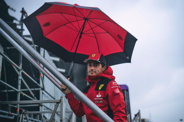 Leclerc zaterdag Zandvoort 2023