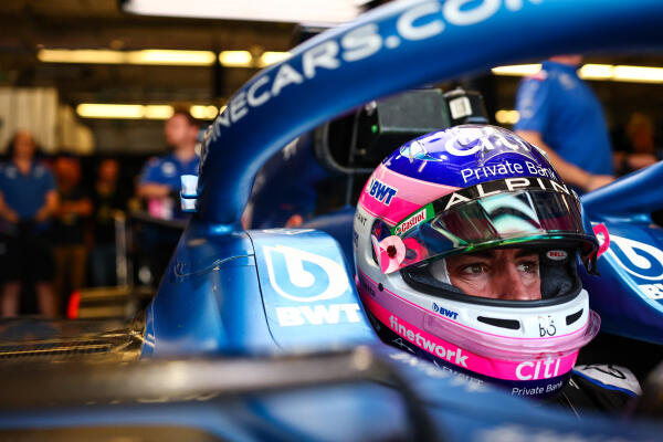 USGP Alonso zaterdag Alpine