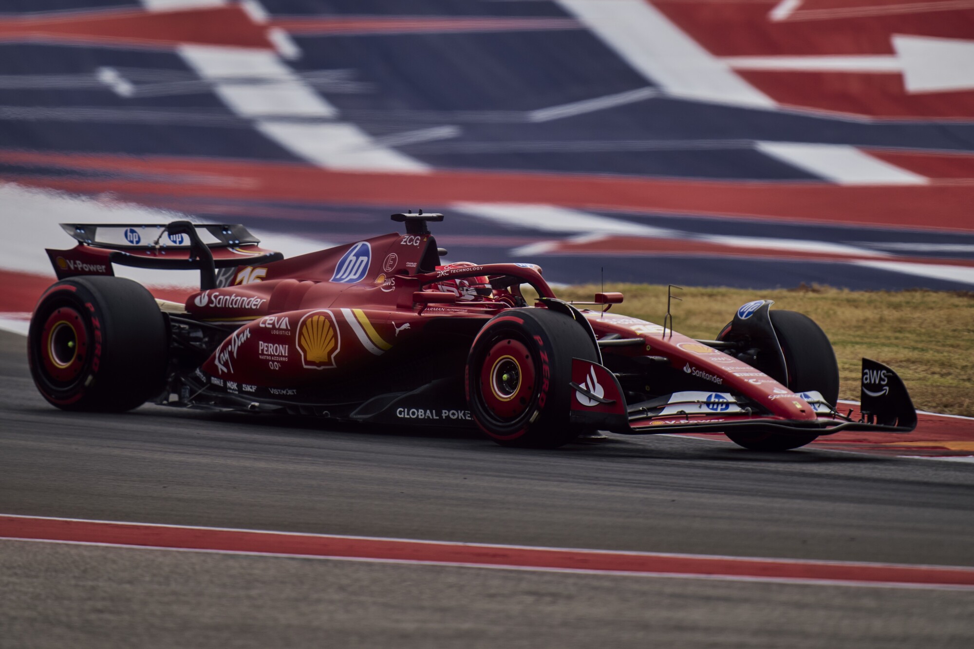 Charles Leclerc 2024 Austin Texas